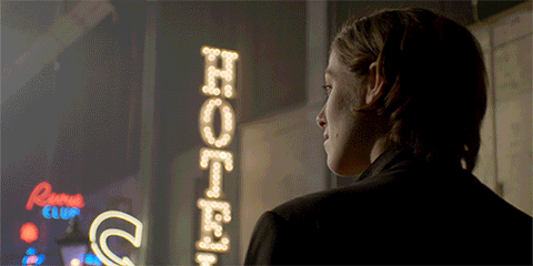 Neon Hotel Joanna Hogg GIF