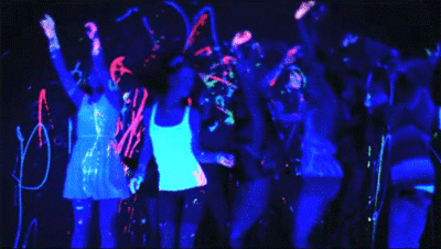Neon Light Club Party GIF