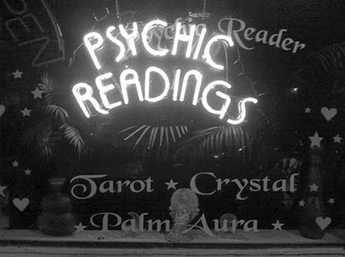 Neon Psychic Reader Sign