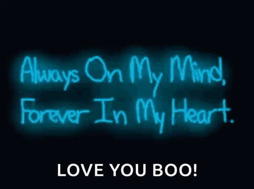 Neon Sign Always On My Mind GIF