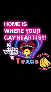 Neon Sign Home Is Where Your Gay Heart Is GIF