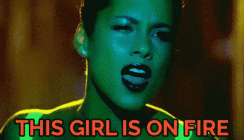 Neon Sign Saying Good Luck Kadee Girl You Got This GIF