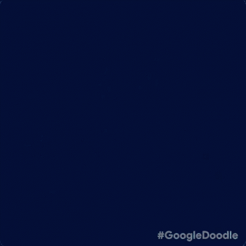 Neon Sign Saying Happy Independence Day on Dark Blue