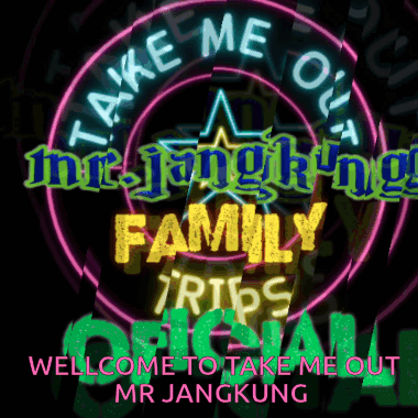 Neon Sign Says Take Me Out Mr Jangking Family Trips GIF