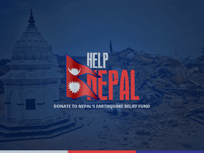 Nepal Earthquake Relief  Gif