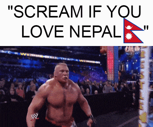 Nepal Scream Gif GIF