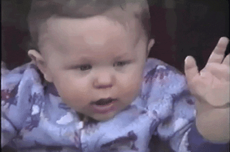 Nepo Baby Face Pressed GIF