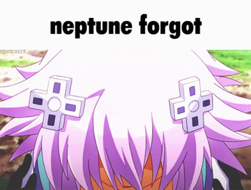 Neptune Forgot GIF