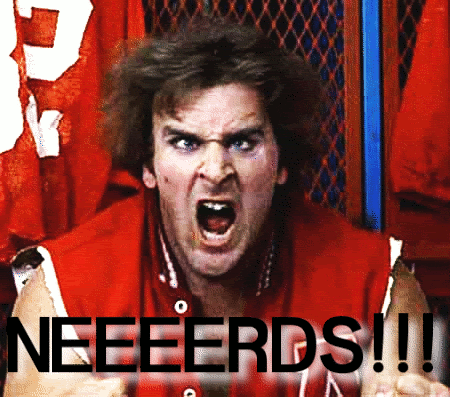 Nerd Alert Donald Gibb American Actor GIF