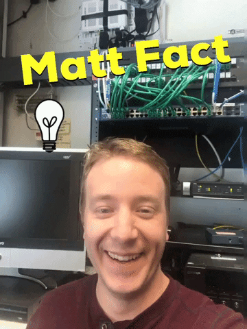 Nerd Alert Matt Fact Youtuber GIF