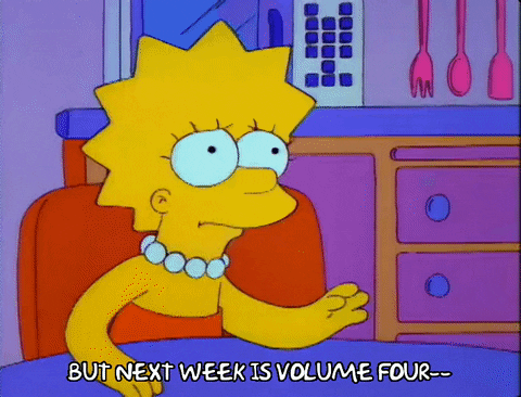 Nerd Alert Nerdy Lisa Simpson Talking GIF