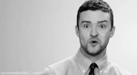 Nerd Alert Silly Face Justin Timberlake GIF