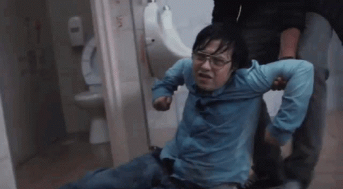 Nerd Boy Drag By Bully GIF