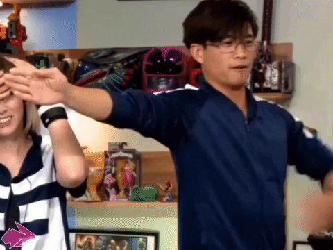 Nerd Directing The Way Meme GIF