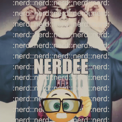 Nerd Emoji Graphics Design Meme GIF
