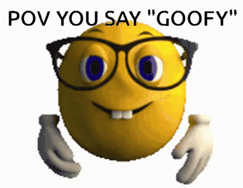 Nerd Emoji Saying Goofy Meme GIF