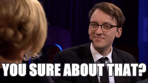 Nerd Guy Are You Sure About That GIF