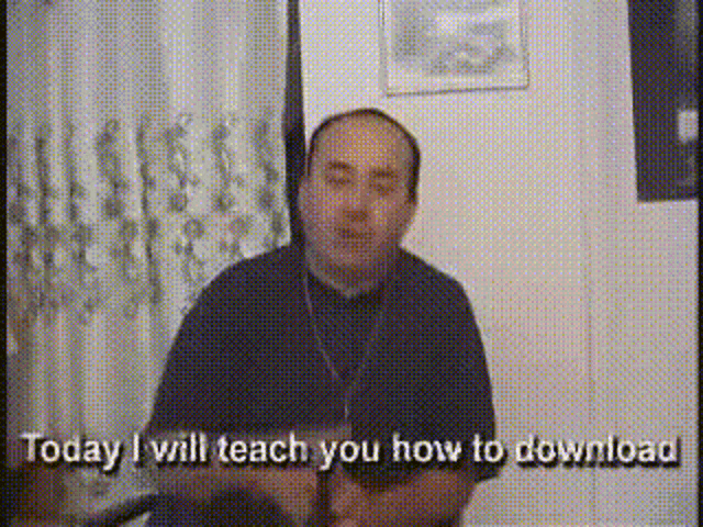Nerd Guy Will Teach How To Download GIF