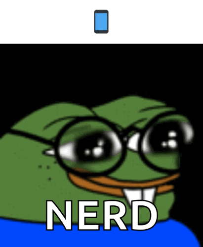 Nerd Pepe The Frog Fixing Eyeglasses Meme GIF