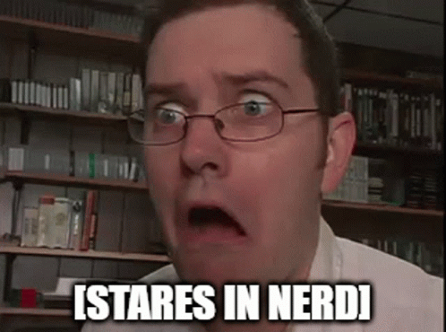 Nerd Stare Wacky Face Meme GIF