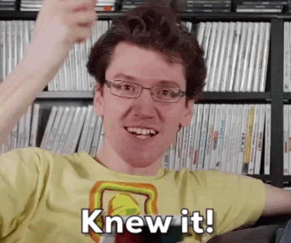 Nerd Yes I Knew It GIF