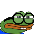 Nerdge Pepe Sticker GIF