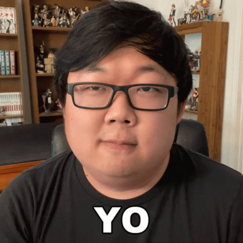 Nerdy Man Saying Yo GIF