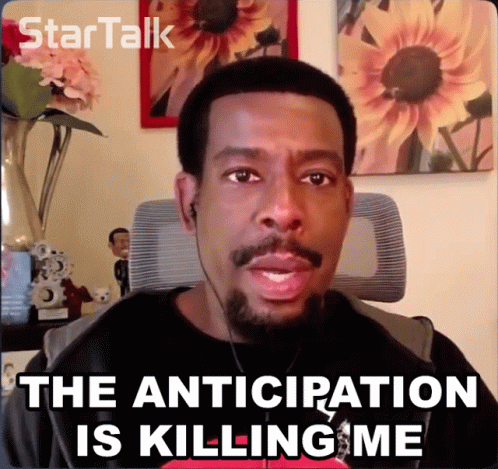 Nervous Anticipation Chuck Nice GIF