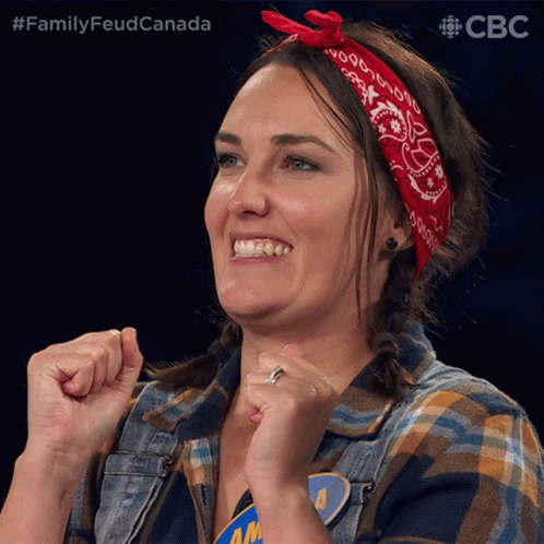 Nervous Anticipation Family Feud Contestant GIF