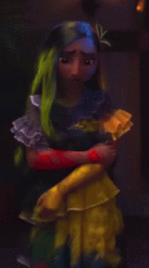 Nervous Isabela Worried Reaction Encanto GIF