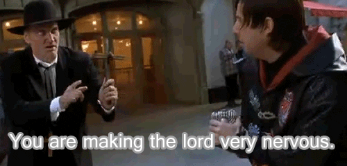 Nervous Little Nicky GIF