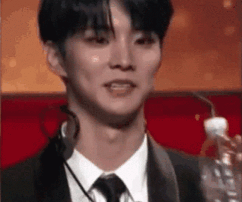 Nervous Meme Changmin Nervously Drink GIF