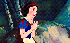 Nervous Snow White GIF