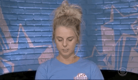 Nervous Stress Big Brother GIF