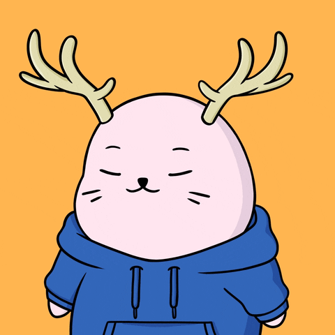 Cute Cartoon Nervous Sweat GIF