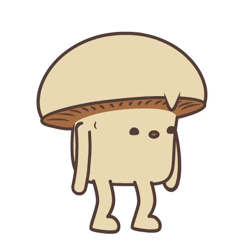 Tired Mushroom Nervous Sweat GIF