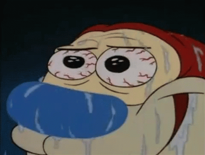 Nervous Sweat Of Stimpson J Cat GIF