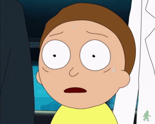 Nervous Sweating Morty Smith GIF