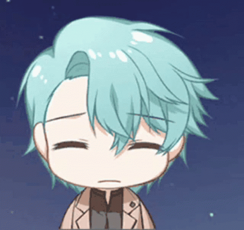 Nervous Sweating Mystic Messenger GIF