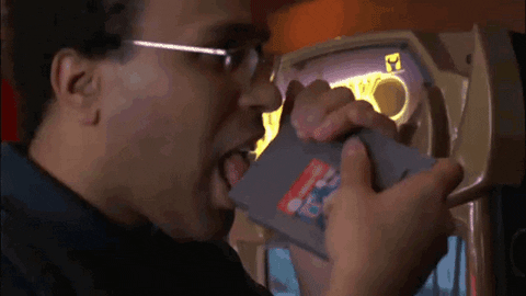 Nes Cartridge Licking GIF