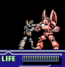 Nes Robot Fight GIF