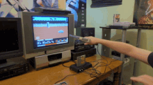 Nes Zapper Gun Man Game GIF
