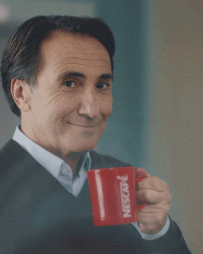 Nescafe Coffee Cheers Meme GIF