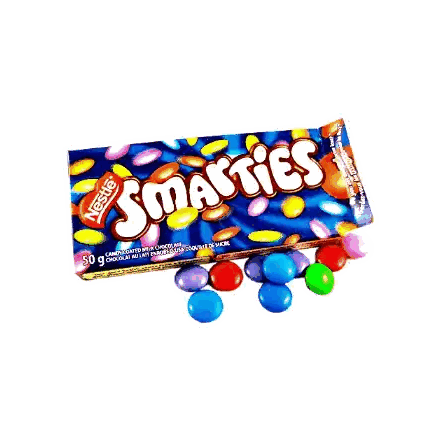 Nestle Smarties Box and Pile