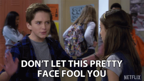 Netflix Ad Boy and Girl Talking