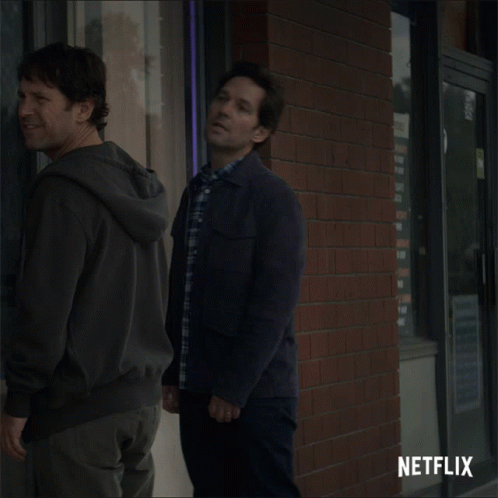 Netflix Ad Man Saying Sir Please