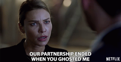 Netflix Ad Our Partnership Ended When You Ghosted Me GIF
