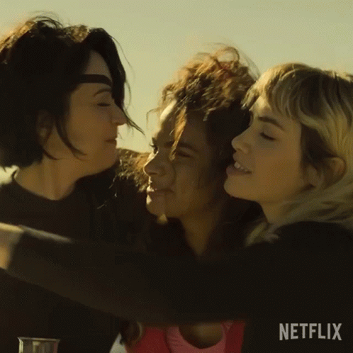 Netflix Ad Three Women Hugging