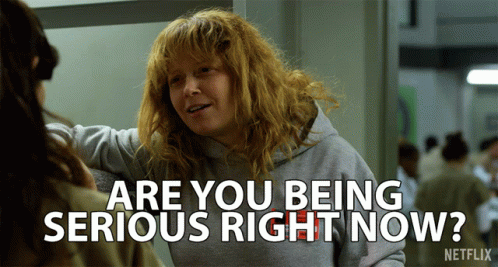 Netflix Ad Woman Talking to Another Woman