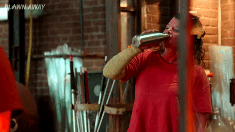 Netflix Blown Away Claire Kelly Drink Water GIF